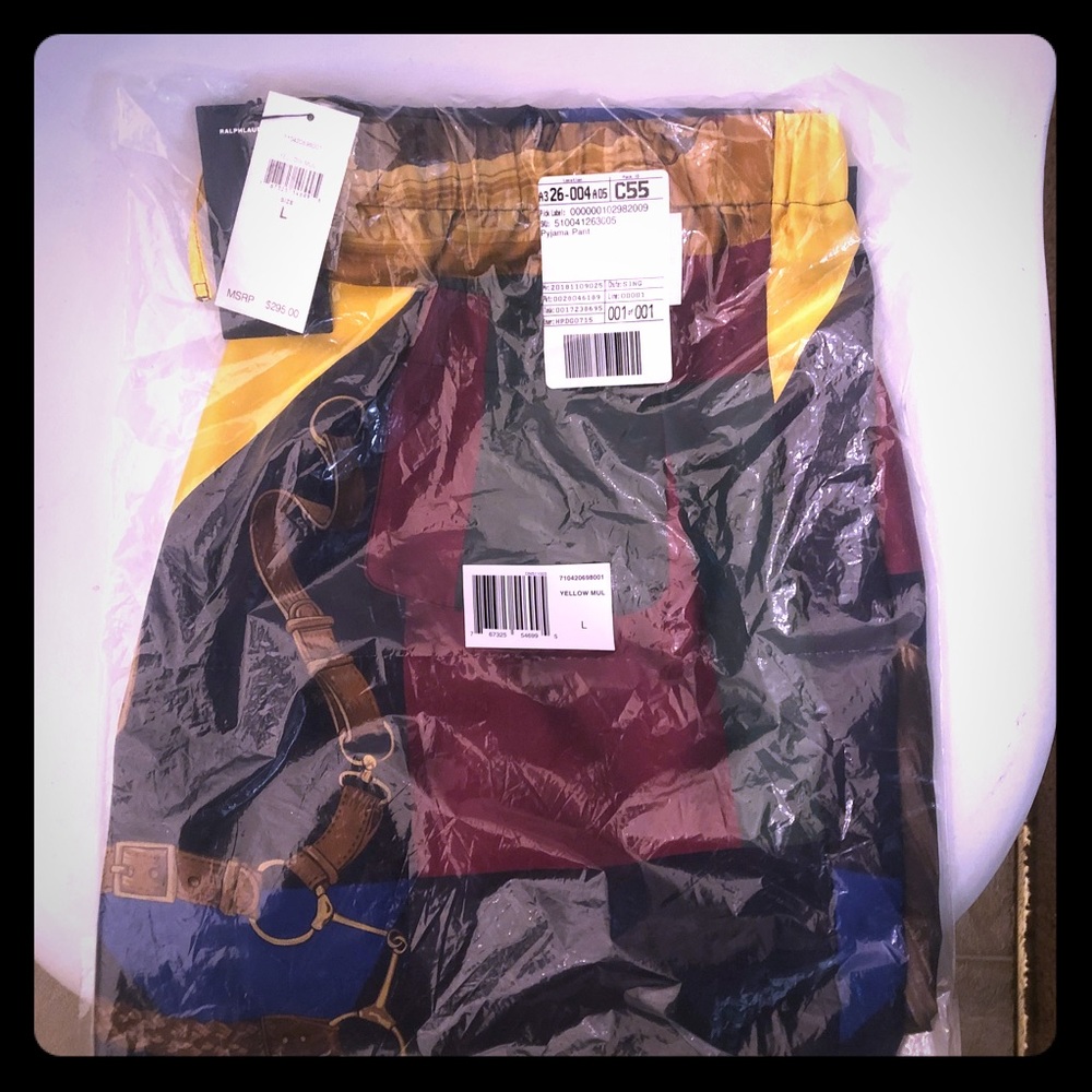 PALACE X RALPH LAUREN PYJAMA PANT WINTER 18